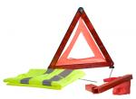 Emergency set - výstražný trojúhelník, vesta, PE taška
